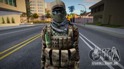 Soldado da NSAR V1 para GTA San Andreas