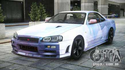 Nissan Skyline R34 GTR Nismo S5 para GTA 4