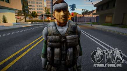 Guerrilha (Cobra Sólida) da Fonte de Counter-Strike para GTA San Andreas