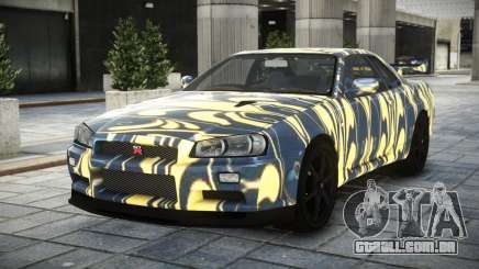 Nissan Skyline GT-R BNR34 S8 para GTA 4