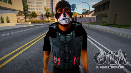 Mercenário de Los Zetas V3 para GTA San Andreas