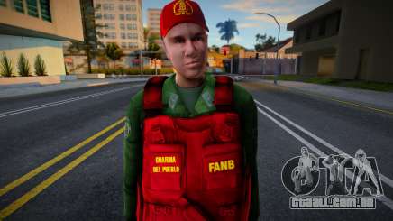 Soldado brasileiro de Guardia del Pueblo V1 para GTA San Andreas