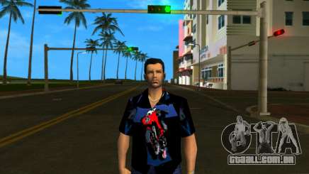 Tommy bike tshirt para GTA Vice City