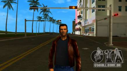 Tommy em um couro de gângster para GTA Vice City