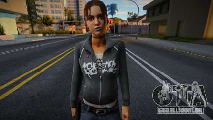 Zoe (Emo) de Left 4 Dead para GTA San Andreas