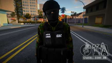 Soldado do GAC GNB V2 para GTA San Andreas