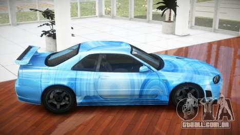 Nissan Skyline R34 GT-R V-Spec S5 para GTA 4