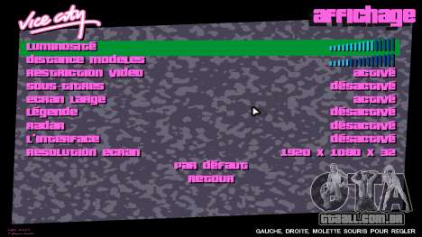 Fontes HD para GTA Vice City