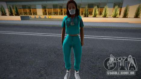 Médica Do Sexo Feminino para GTA San Andreas