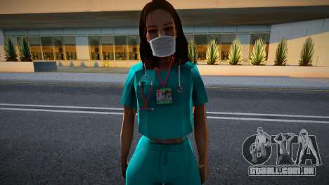 Médica Do Sexo Feminino para GTA San Andreas