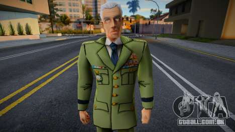 General Carrington From XIII para GTA San Andreas