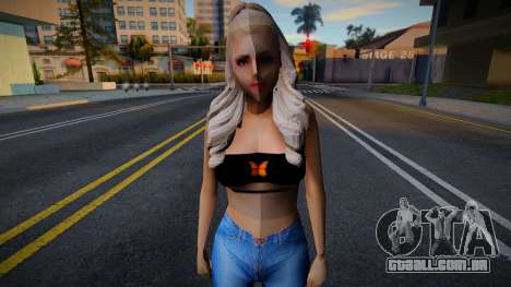 Garota à paisana v1 para GTA San Andreas