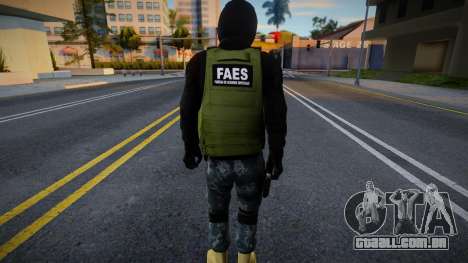 Funcionário del FAES V2 para GTA San Andreas