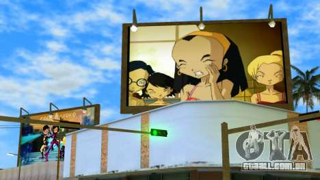 Code lyoko Billboard para GTA Vice City