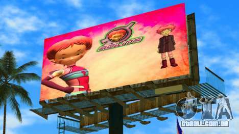 Code lyoko Billboard para GTA Vice City