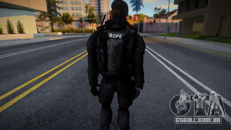 Soldado do BOPE - PMSC para GTA San Andreas