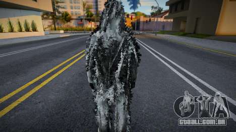 Atirador em camuflagem de inverno para GTA San Andreas