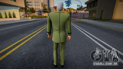 General Carrington From XIII para GTA San Andreas