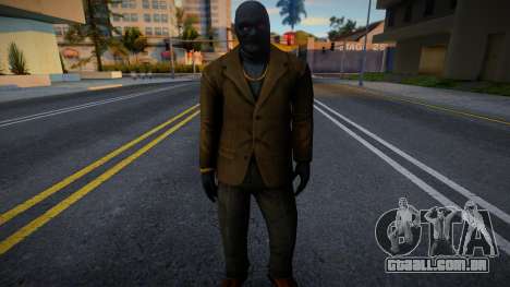 Black Mask Thugs from Arkham Origins Mobile v2 para GTA San Andreas