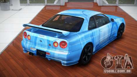 Nissan Skyline R34 GT-R V-Spec S5 para GTA 4