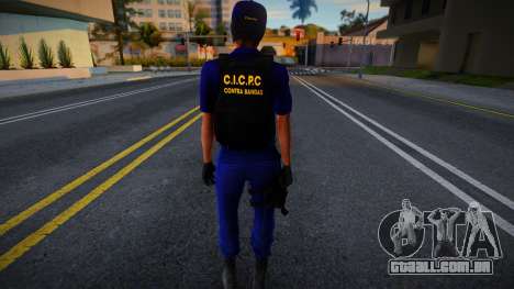 Funcionário da Contra Bandas V2 para GTA San Andreas