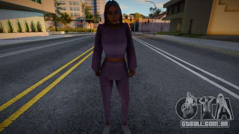 SA Style Girl v5 para GTA San Andreas