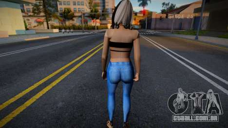 Garota à paisana v1 para GTA San Andreas