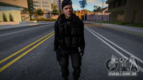 Soldado do BOPE - PMSC para GTA San Andreas