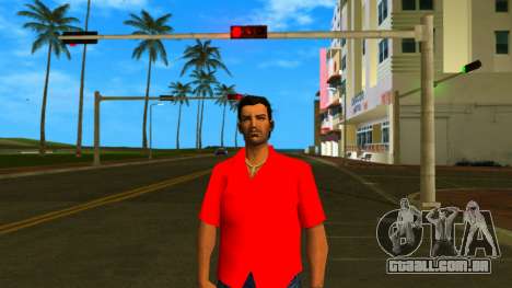 Tommy Camicia Rossa para GTA Vice City