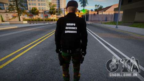 Soldado do DEL GAC V5 para GTA San Andreas