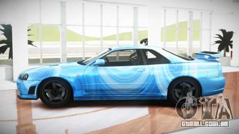 Nissan Skyline R34 GT-R V-Spec S5 para GTA 4