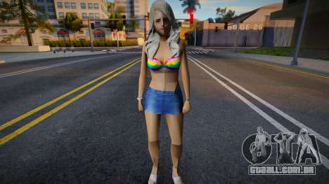 Garota de maiô 9 para GTA San Andreas