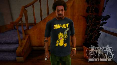 Gun Nut Shirt Mod para GTA San Andreas