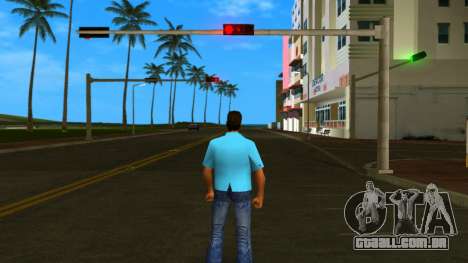 Tommy Camicia Azzurra para GTA Vice City