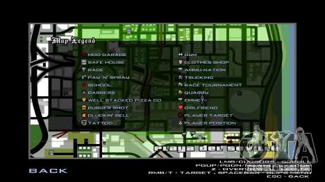 Ícones de radar da Edição Definitiva para GTA San Andreas