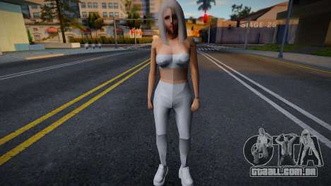 Garota à paisana v3 para GTA San Andreas