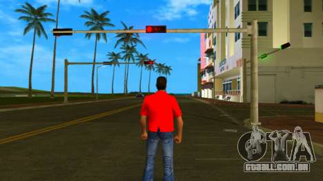 Tommy Camicia Rossa para GTA Vice City