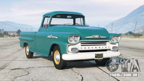 Chevrolet Apache 31 Fleetside 1958〡add-on