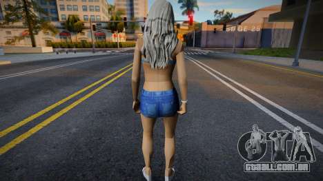 Garota de maiô 9 para GTA San Andreas