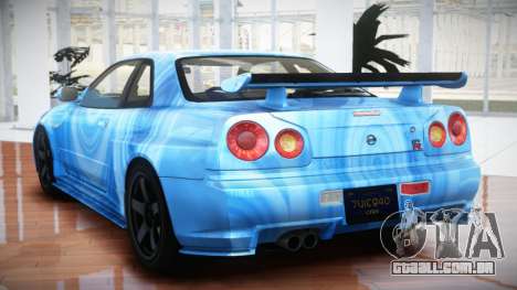 Nissan Skyline R34 GT-R V-Spec S5 para GTA 4