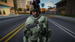 Soldado da ACU dos EUA de Call of Duty Modern Warfare para GTA San Andreas