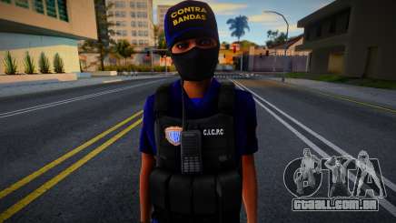 Funcionário da Contra Bandas V2 para GTA San Andreas
