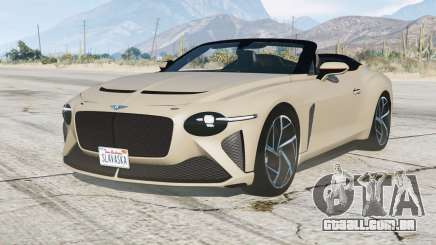 Bentley Mulliner Bacalar 2021〡add-on para GTA 5