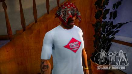 New CJ Gang-Red Bandana para GTA San Andreas
