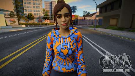 Fortnite - Swirl Girl para GTA San Andreas