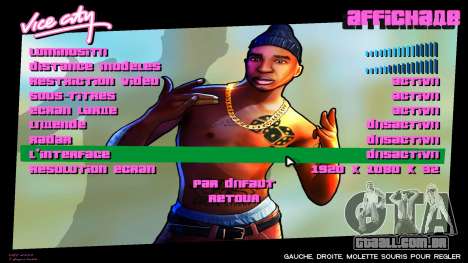 Og Loc Menu from GTA San Andreas para GTA Vice City