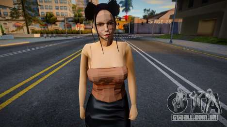 Menina em roupas casuais 2 para GTA San Andreas