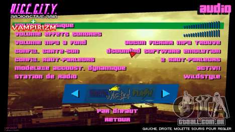 Radioactive Menu para GTA Vice City