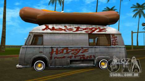 Hotdog Truck para GTA Vice City