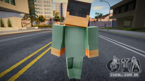 Steve Body Skin v192 para GTA San Andreas